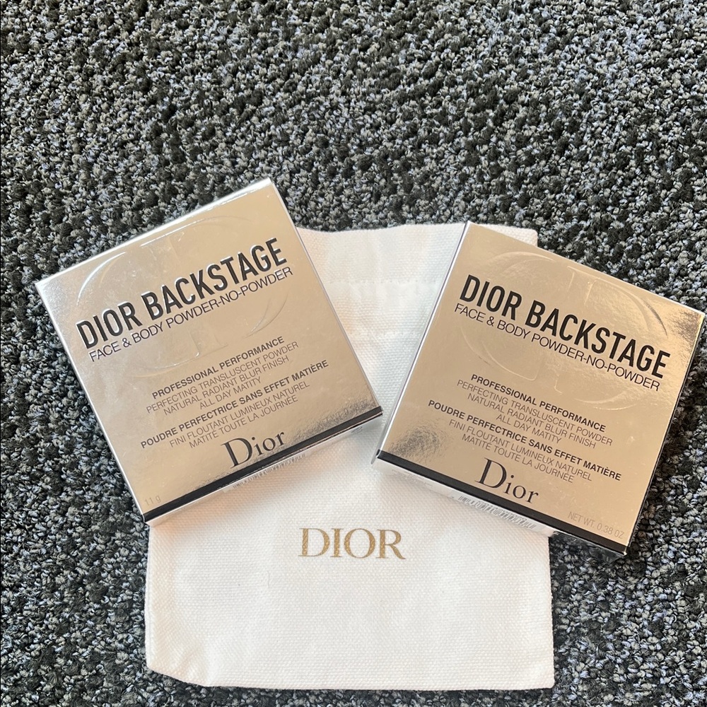 Dior Backstage Face & Body Powder no powder Duo 2N with Pouch
